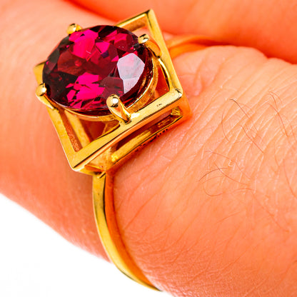 Rhodolite Garnet Rings handcrafted by Ana Silver Co - RING100542
