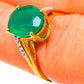 Green Onyx Rings handcrafted by Ana Silver Co - RING100552 - Photo 3