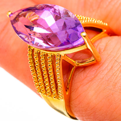 Amethyst Rings handcrafted by Ana Silver Co - RING100559