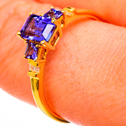 Tanzanite Rings handcrafted by Ana Silver Co - RING100560