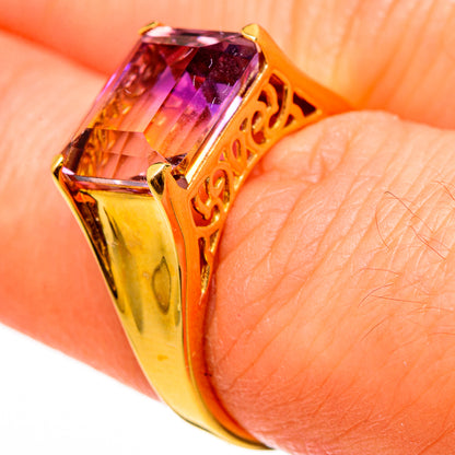 Ametrine Rings handcrafted by Ana Silver Co - RING100573