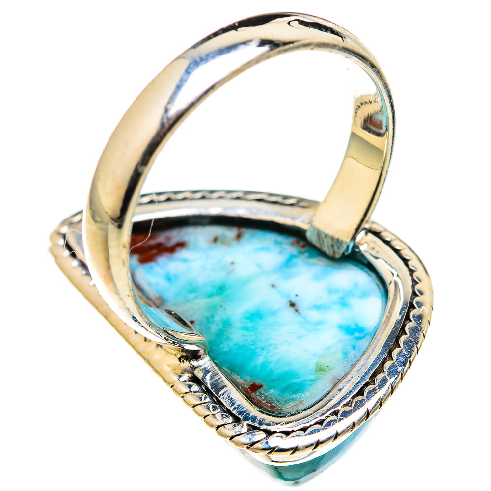 Larimar Rings handcrafted by Ana Silver Co - RING127203 - Photo 3
