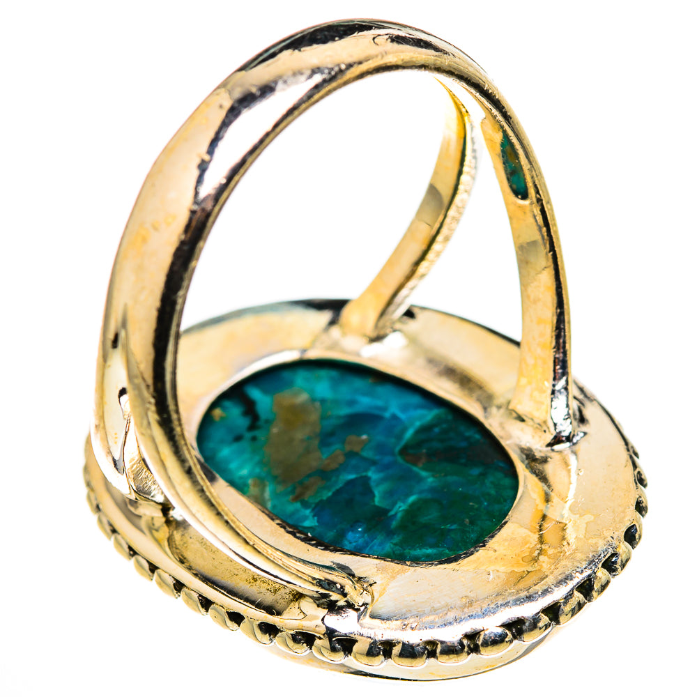 Shattuckite Rings handcrafted by Ana Silver Co - RING127204 - Photo 3