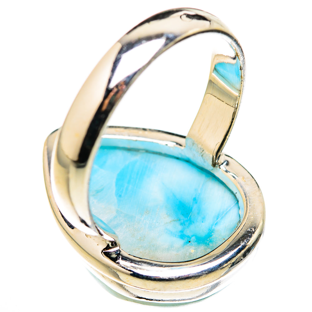 Larimar Rings handcrafted by Ana Silver Co - RING127205 - Photo 3