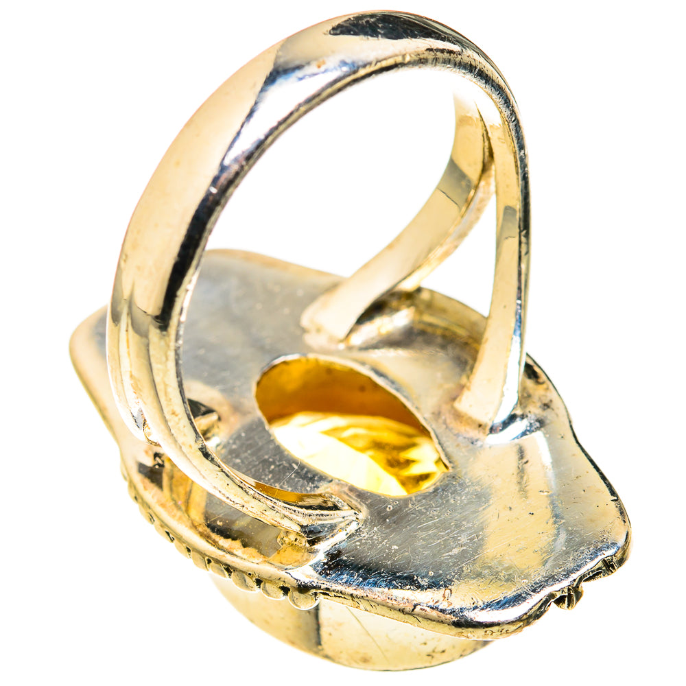 Citrine Rings handcrafted by Ana Silver Co - RING127213 - Photo 3