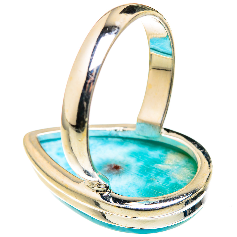 Larimar Rings handcrafted by Ana Silver Co - RING127231 - Photo 3