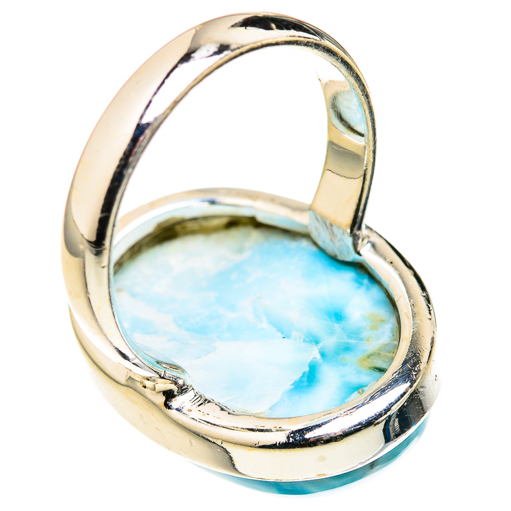 Larimar Rings handcrafted by Ana Silver Co - RING127233 - Photo 3