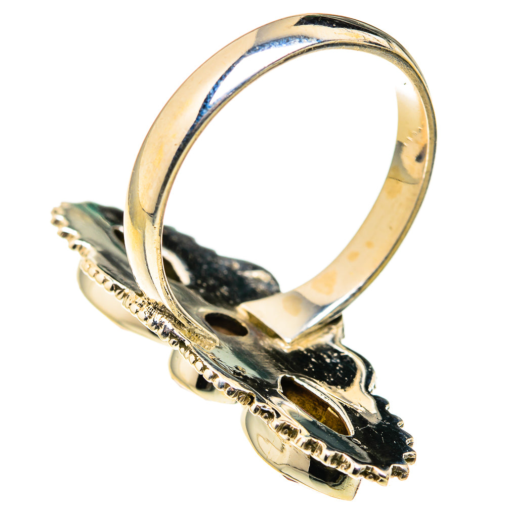Red Sillimanite Rings handcrafted by Ana Silver Co - RING127241 - Photo 3
