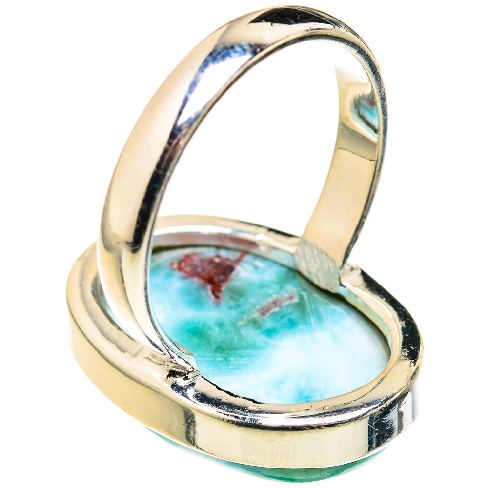 Larimar Rings handcrafted by Ana Silver Co - RING127257 - Photo 3