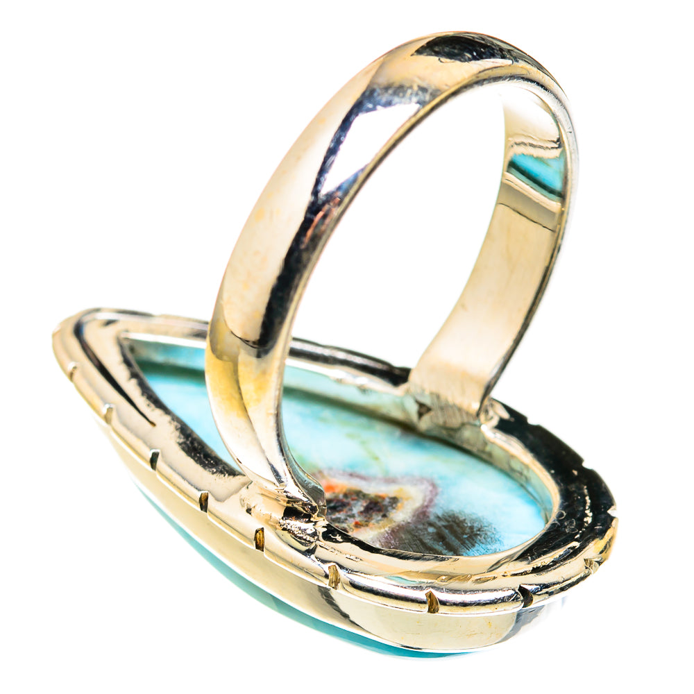 Larimar Rings handcrafted by Ana Silver Co - RING127258 - Photo 3