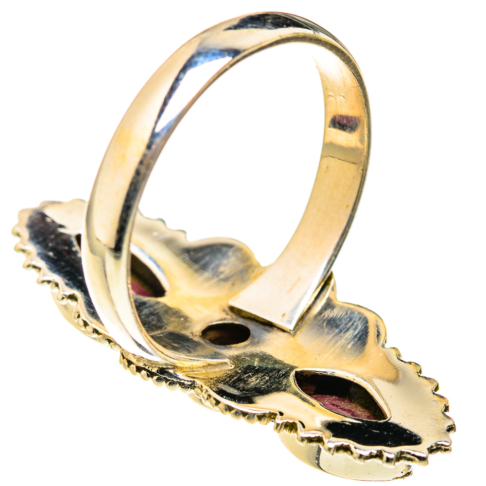 Red Sillimanite Rings handcrafted by Ana Silver Co - RING127282 - Photo 3