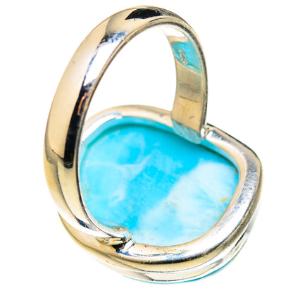 Larimar Rings handcrafted by Ana Silver Co - RING127295 - Photo 3