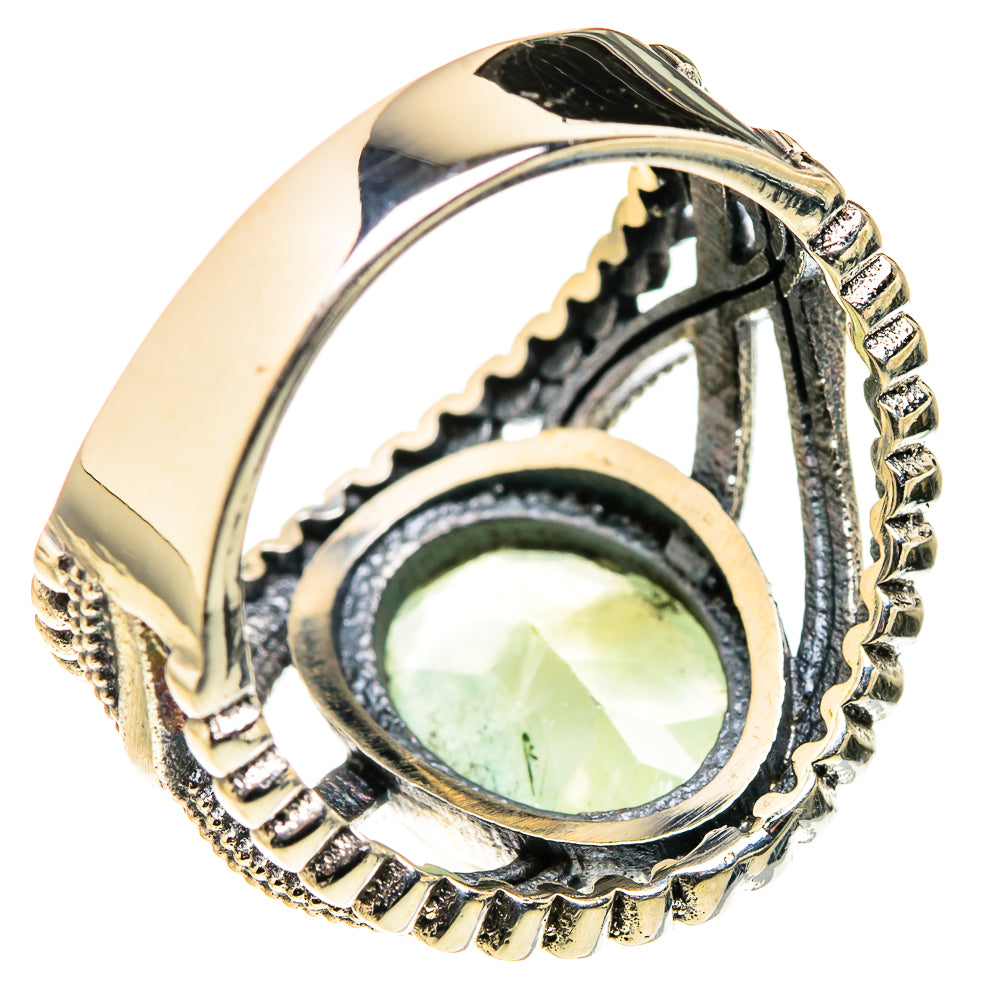 Prehnite Rings handcrafted by Ana Silver Co - RING127296 - Photo 3