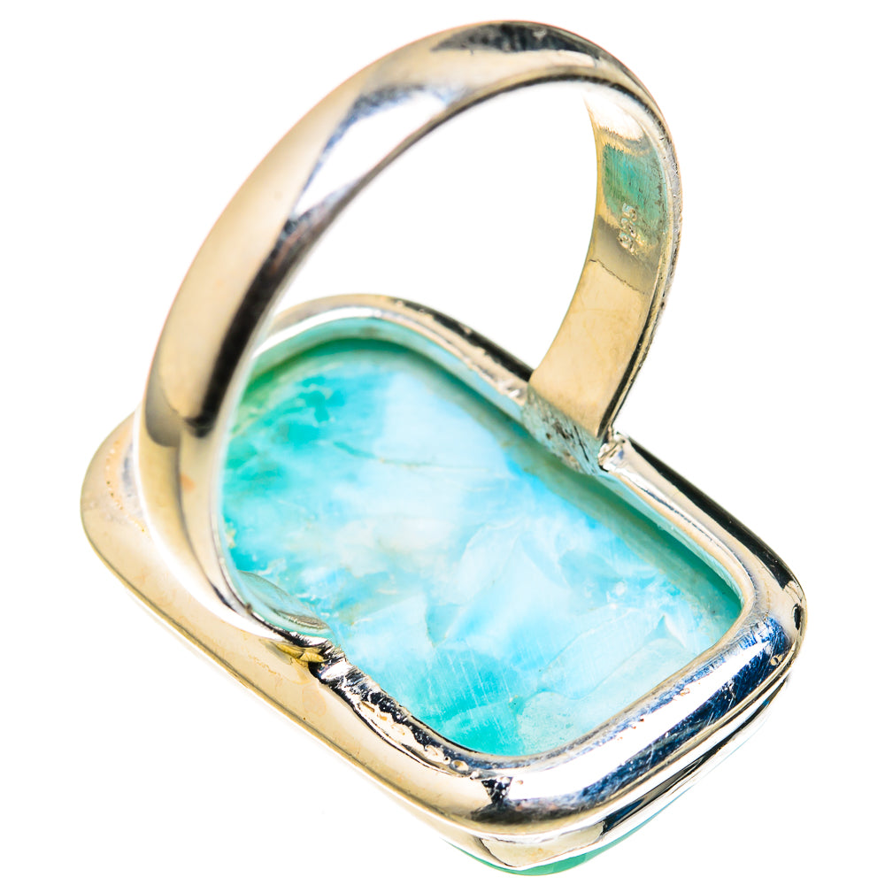 Larimar Rings handcrafted by Ana Silver Co - RING127314 - Photo 3