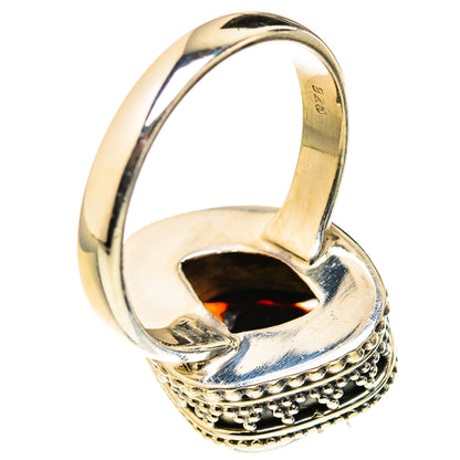 Mexican Fire Agate Rings handcrafted by Ana Silver Co - RING127318 - Photo 3