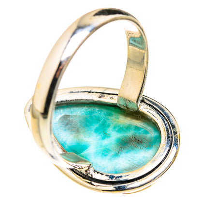 Larimar Rings handcrafted by Ana Silver Co - RING127328 - Photo 3