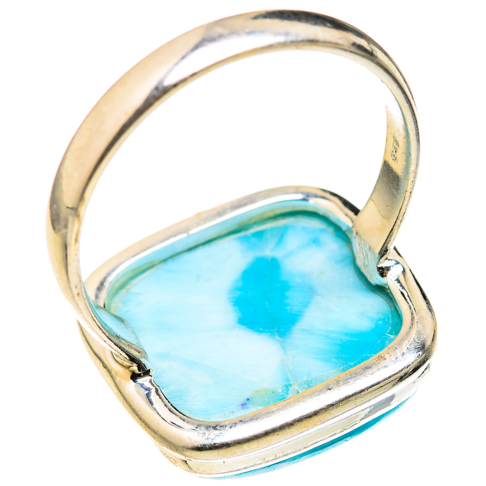Larimar Rings handcrafted by Ana Silver Co - RING127330 - Photo 3