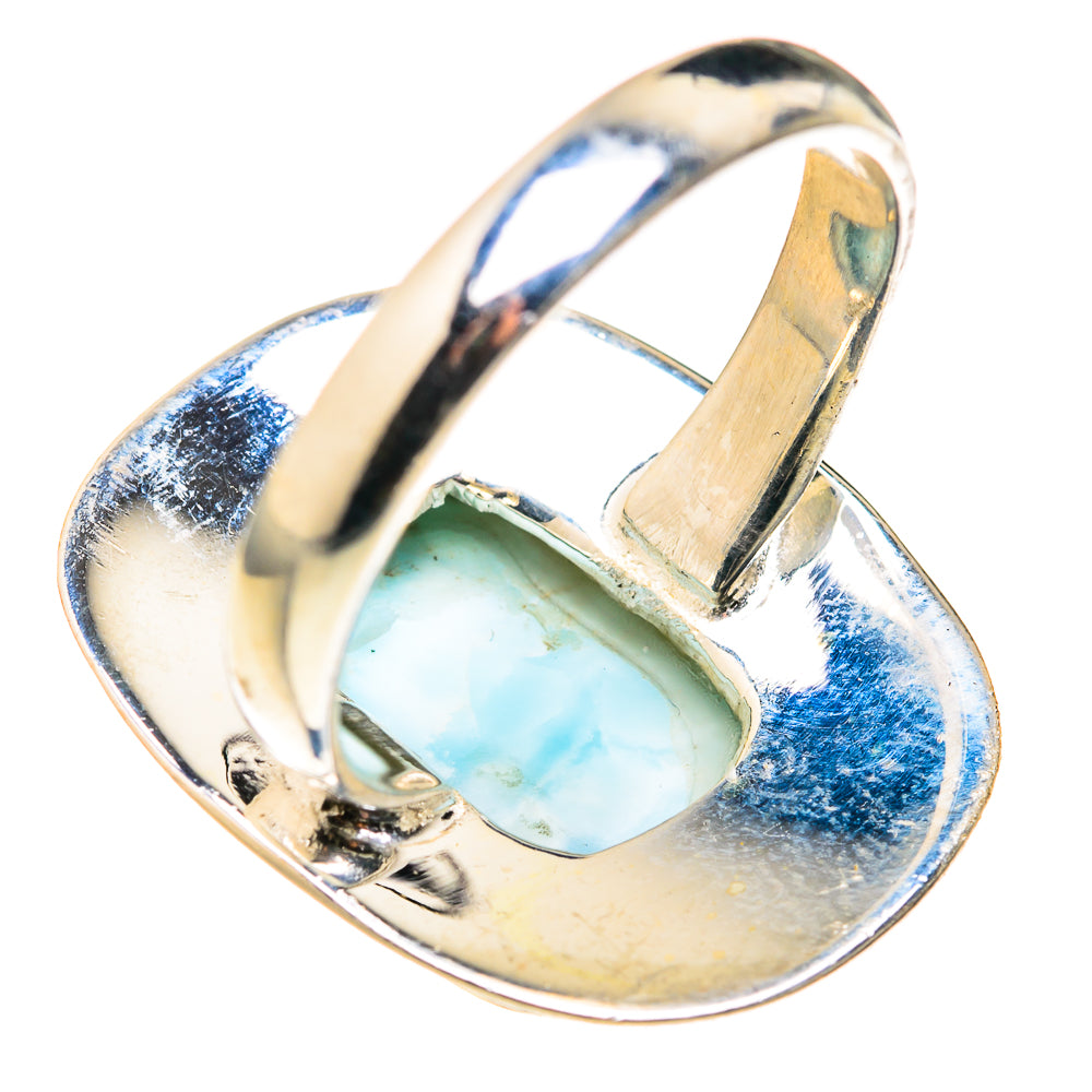 Larimar Rings handcrafted by Ana Silver Co - RING127331 - Photo 3
