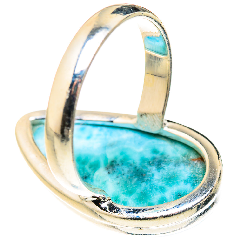 Larimar Rings handcrafted by Ana Silver Co - RING127341 - Photo 3