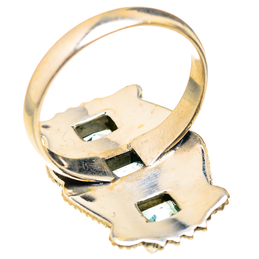 Blue Topaz Rings handcrafted by Ana Silver Co - RING127343 - Photo 3