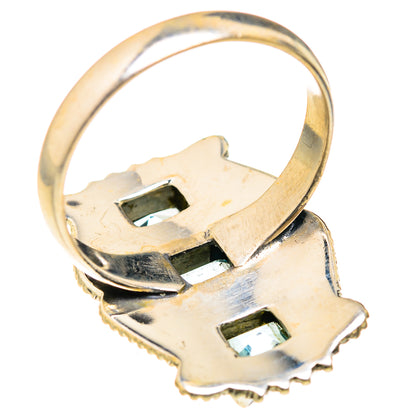 Blue Topaz Rings handcrafted by Ana Silver Co - RING127343 - Photo 3