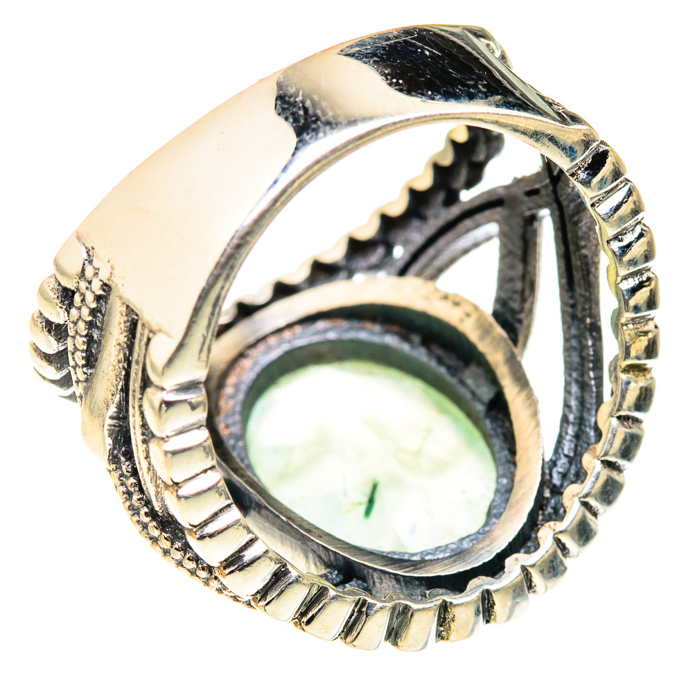 Prehnite Rings handcrafted by Ana Silver Co - RING127346 - Photo 3