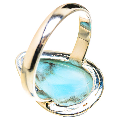 Larimar Rings handcrafted by Ana Silver Co - RING127352 - Photo 3
