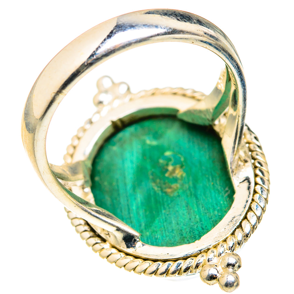 Malachite Rings handcrafted by Ana Silver Co - RING127354 - Photo 3