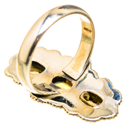 Ethiopian Opal Rings handcrafted by Ana Silver Co - RING127358 - Photo 3