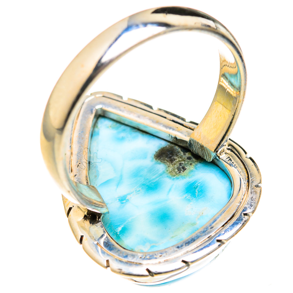 Larimar Rings handcrafted by Ana Silver Co - RING127362 - Photo 3