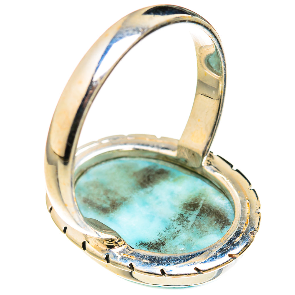 Larimar Rings handcrafted by Ana Silver Co - RING127363 - Photo 3