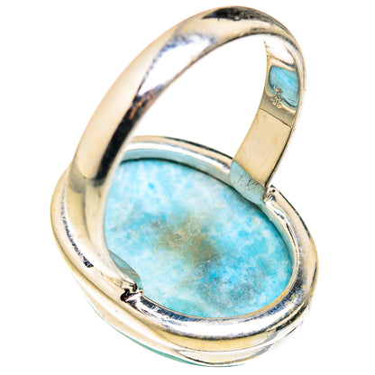 Larimar Rings handcrafted by Ana Silver Co - RING127388 - Photo 3