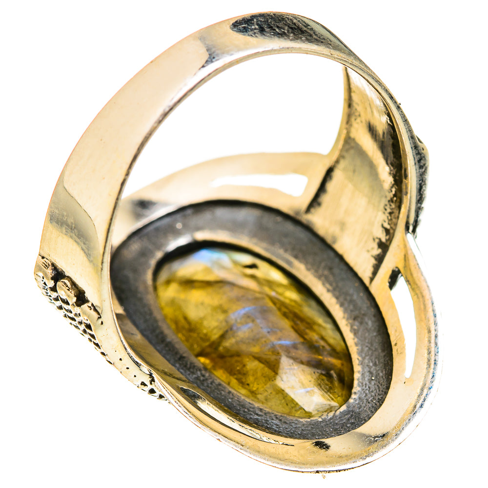 Labradorite Rings handcrafted by Ana Silver Co - RING127389 - Photo 3