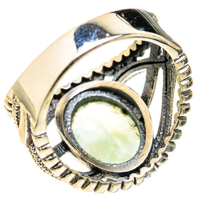 Prehnite Rings handcrafted by Ana Silver Co - RING127404 - Photo 3
