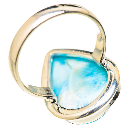 Larimar Rings handcrafted by Ana Silver Co - RING127606 - Photo 3