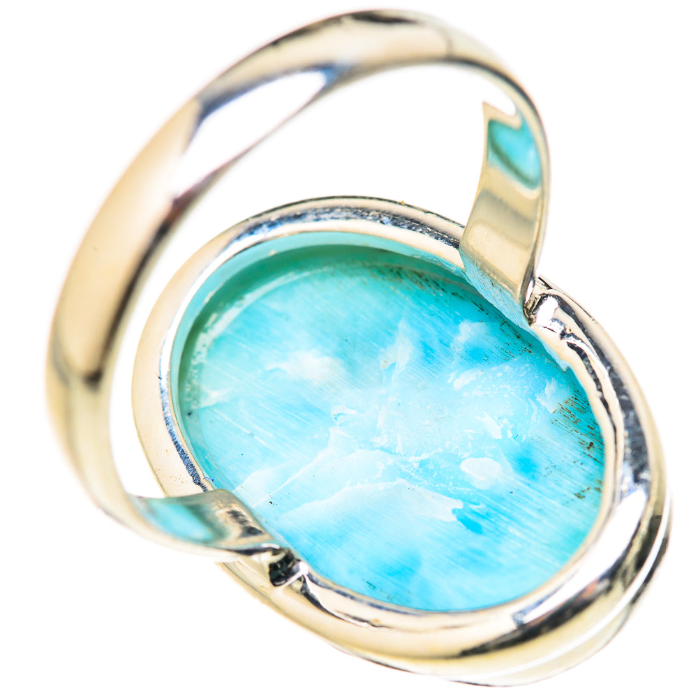 Larimar Rings handcrafted by Ana Silver Co - RING127610 - Photo 3