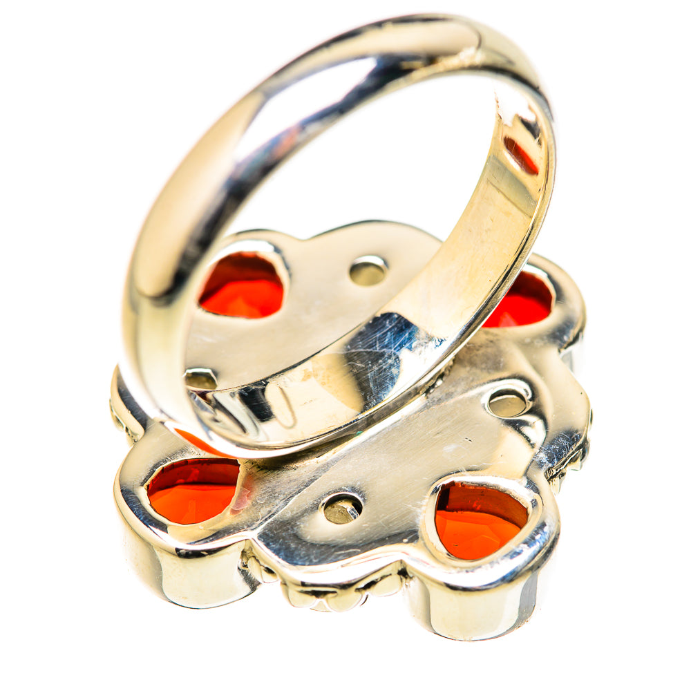 Red Onyx Rings handcrafted by Ana Silver Co - RING127615 - Photo 3