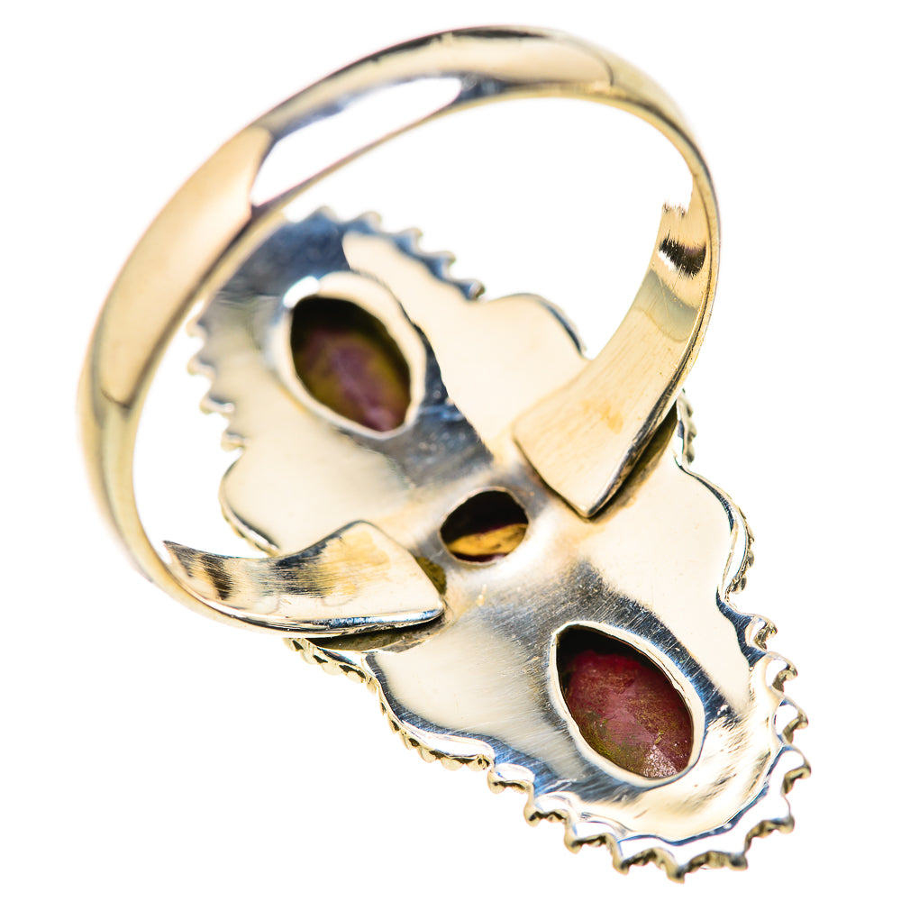Red Sillimanite Rings handcrafted by Ana Silver Co - RING127616 - Photo 3