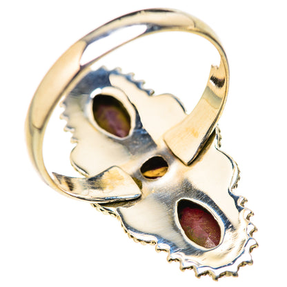 Red Sillimanite Rings handcrafted by Ana Silver Co - RING127616 - Photo 3