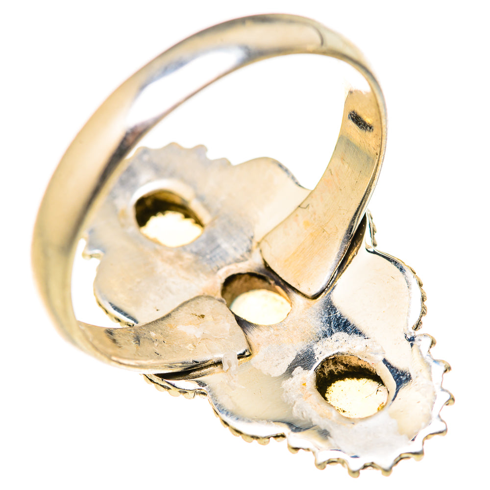 Ethiopian Opal Rings handcrafted by Ana Silver Co - RING127625 - Photo 3