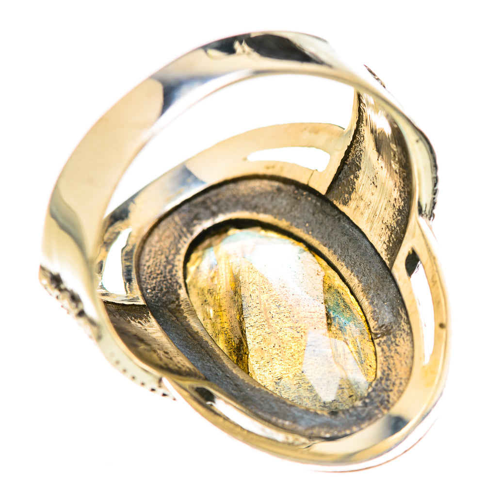 Labradorite Rings handcrafted by Ana Silver Co - RING127634 - Photo 3