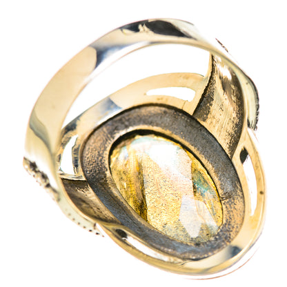 Labradorite Rings handcrafted by Ana Silver Co - RING127634 - Photo 3