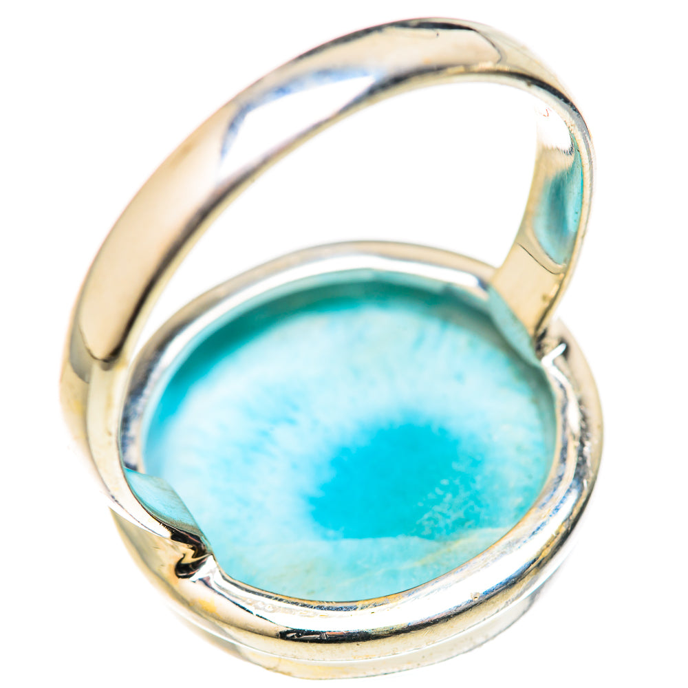Larimar Rings handcrafted by Ana Silver Co - RING127635 - Photo 3