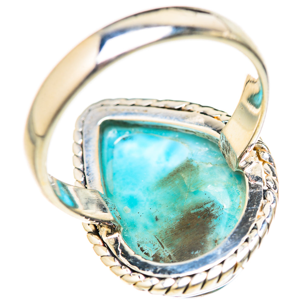 Larimar Rings handcrafted by Ana Silver Co - RING127656 - Photo 3