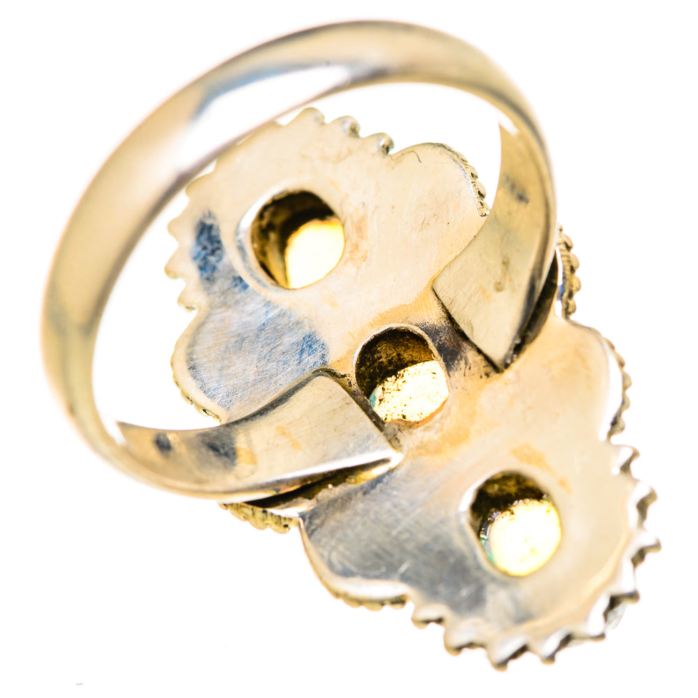 Ethiopian Opal Rings handcrafted by Ana Silver Co - RING127672 - Photo 3