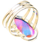 Aura Opal Rings handcrafted by Ana Silver Co - RING127673 - Photo 3