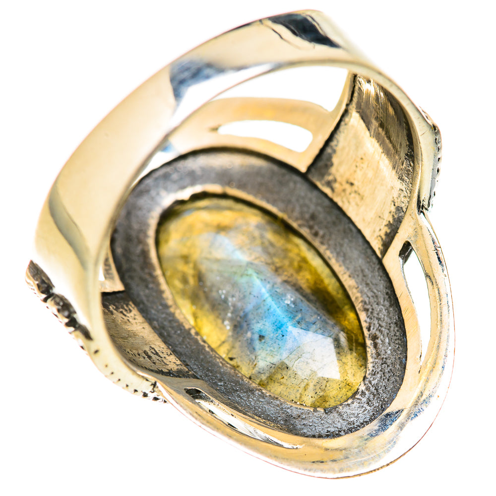 Labradorite Rings handcrafted by Ana Silver Co - RING127682 - Photo 3