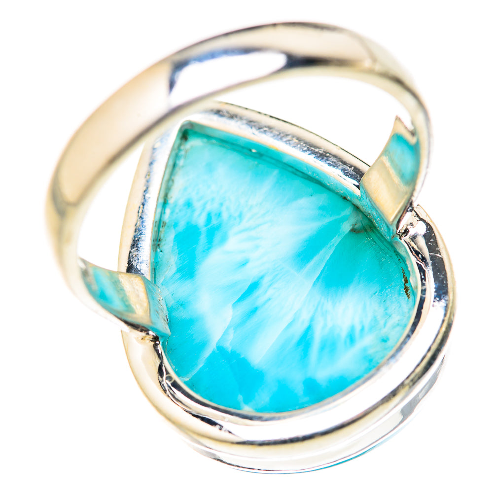 Larimar Rings handcrafted by Ana Silver Co - RING127684 - Photo 3
