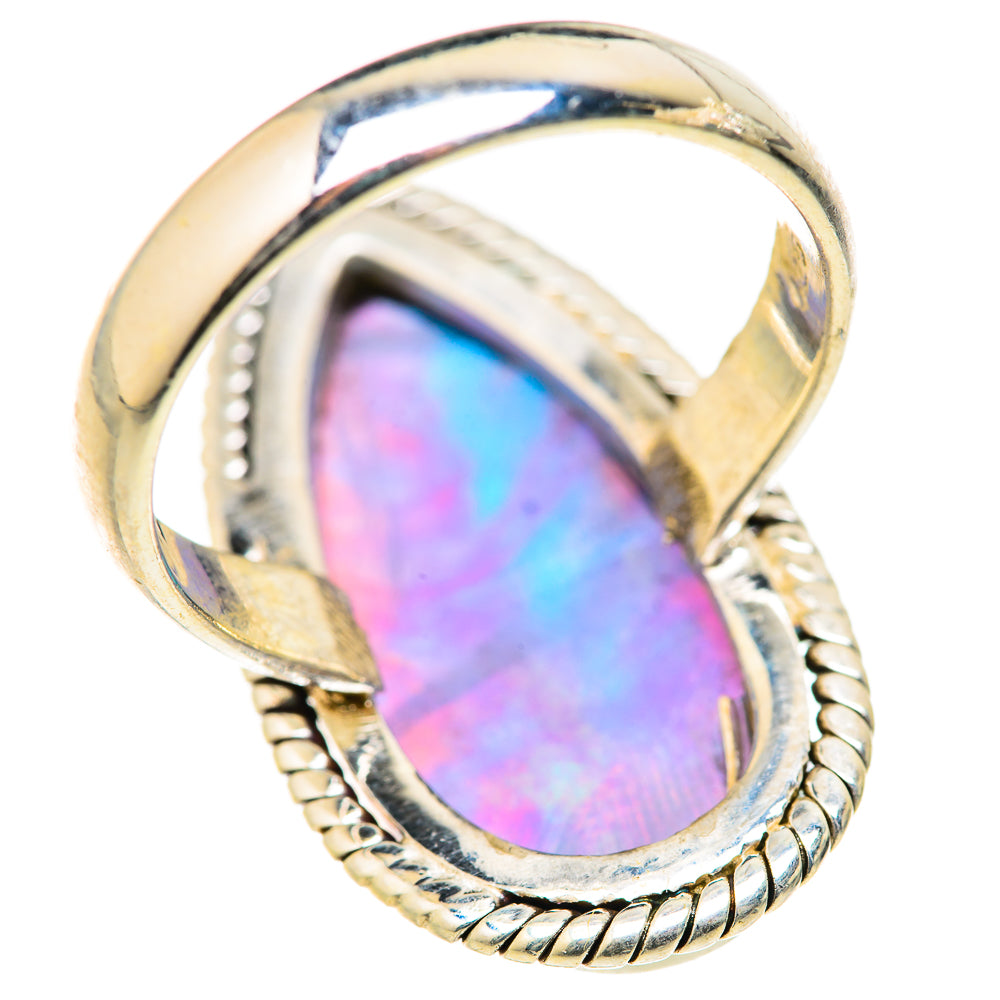 Aura Opal Rings handcrafted by Ana Silver Co - RING127696 - Photo 3