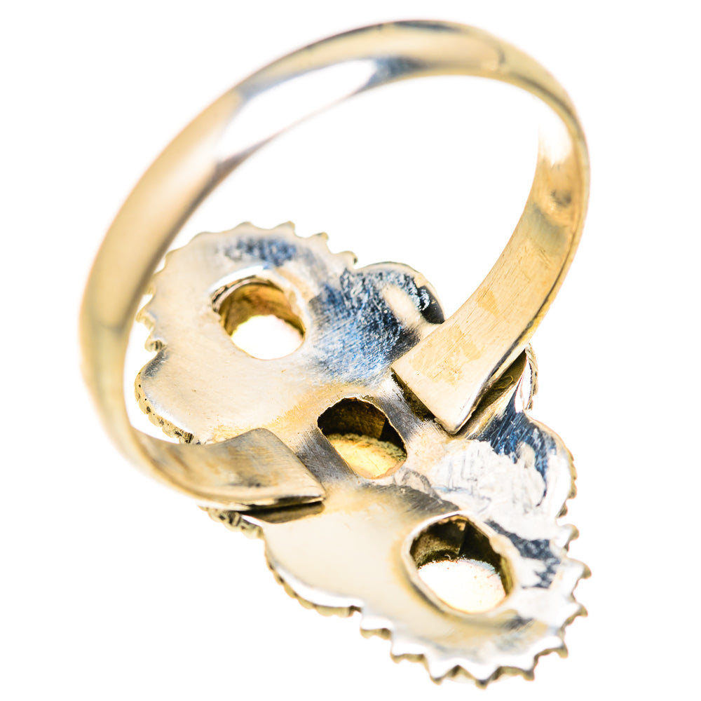 Ethiopian Opal Rings handcrafted by Ana Silver Co - RING127698 - Photo 3